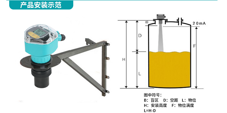 MIK-DP超聲波液位計(jì)產(chǎn)品安裝